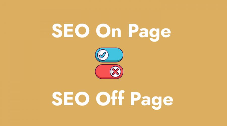 Seo on page y seo off page